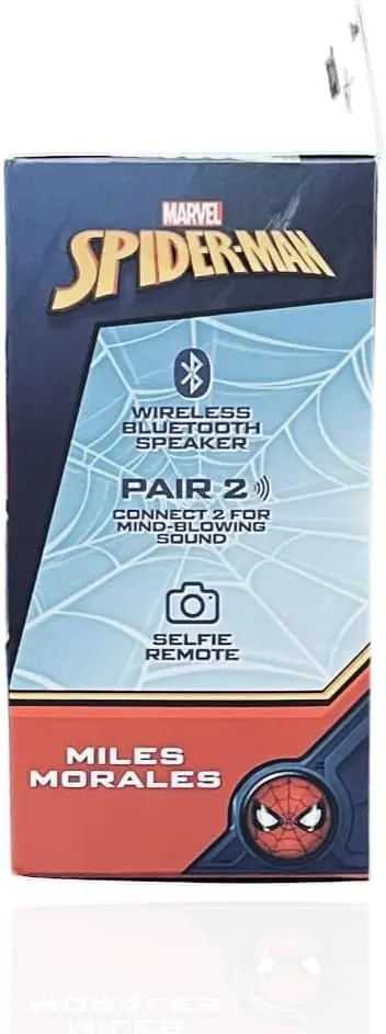 Bitty Boomers Miles Morales Mini Bluetooth Speaker 5cm (2") | Sync 2 for Stereo Mode - view 7