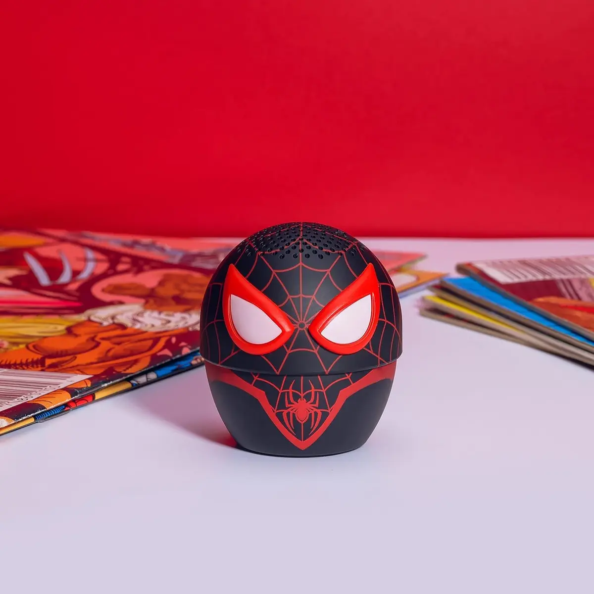 Bitty Boomers Miles Morales Mini Bluetooth Speaker 5cm (2") | Sync 2 for Stereo Mode - view 2
