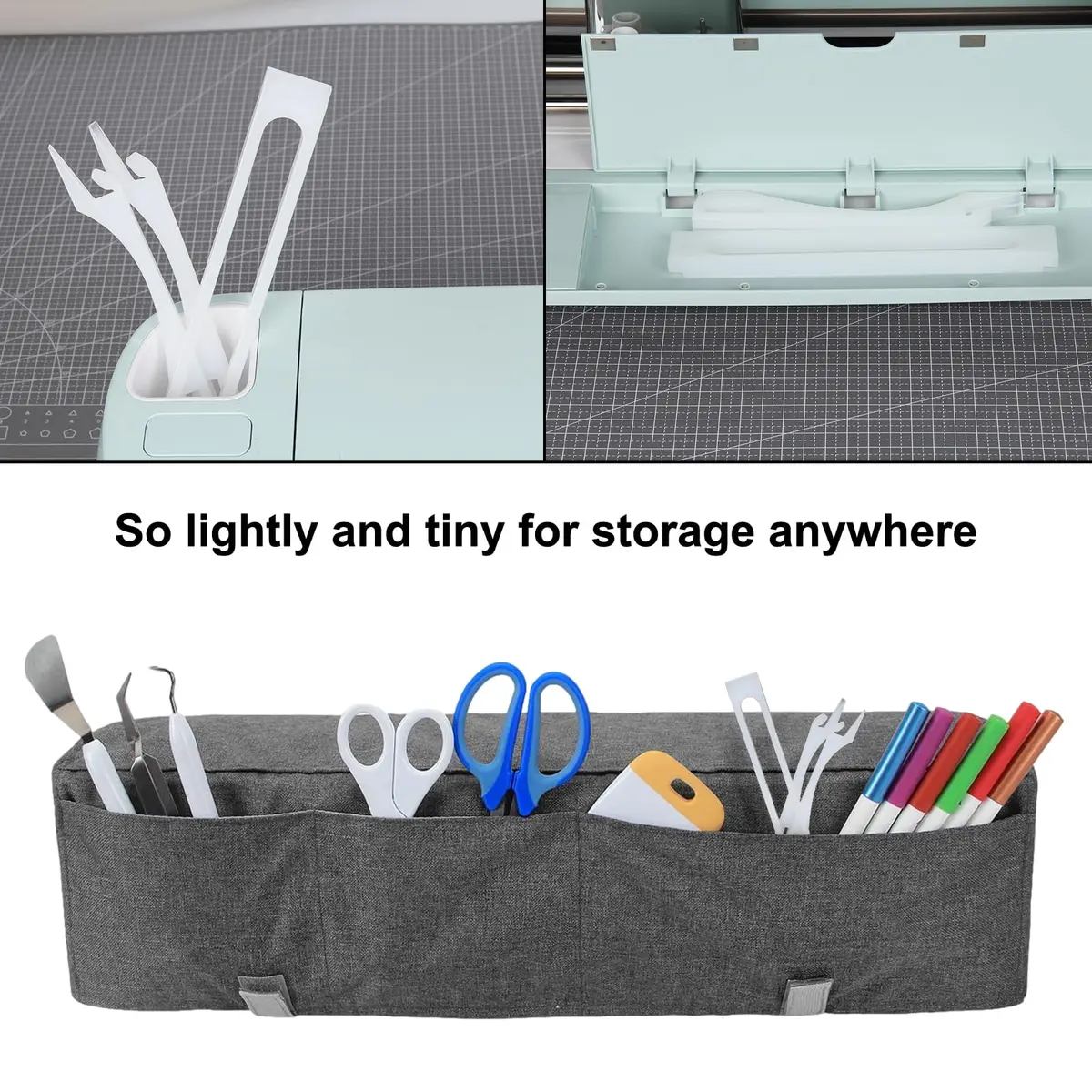 LOPASA Extension Tray for Cricut Explore 4, 3, Air 2 | 7.5"L x 3"W (19cm x 7.6cm) | Keeps Vinyl Straight - view 5