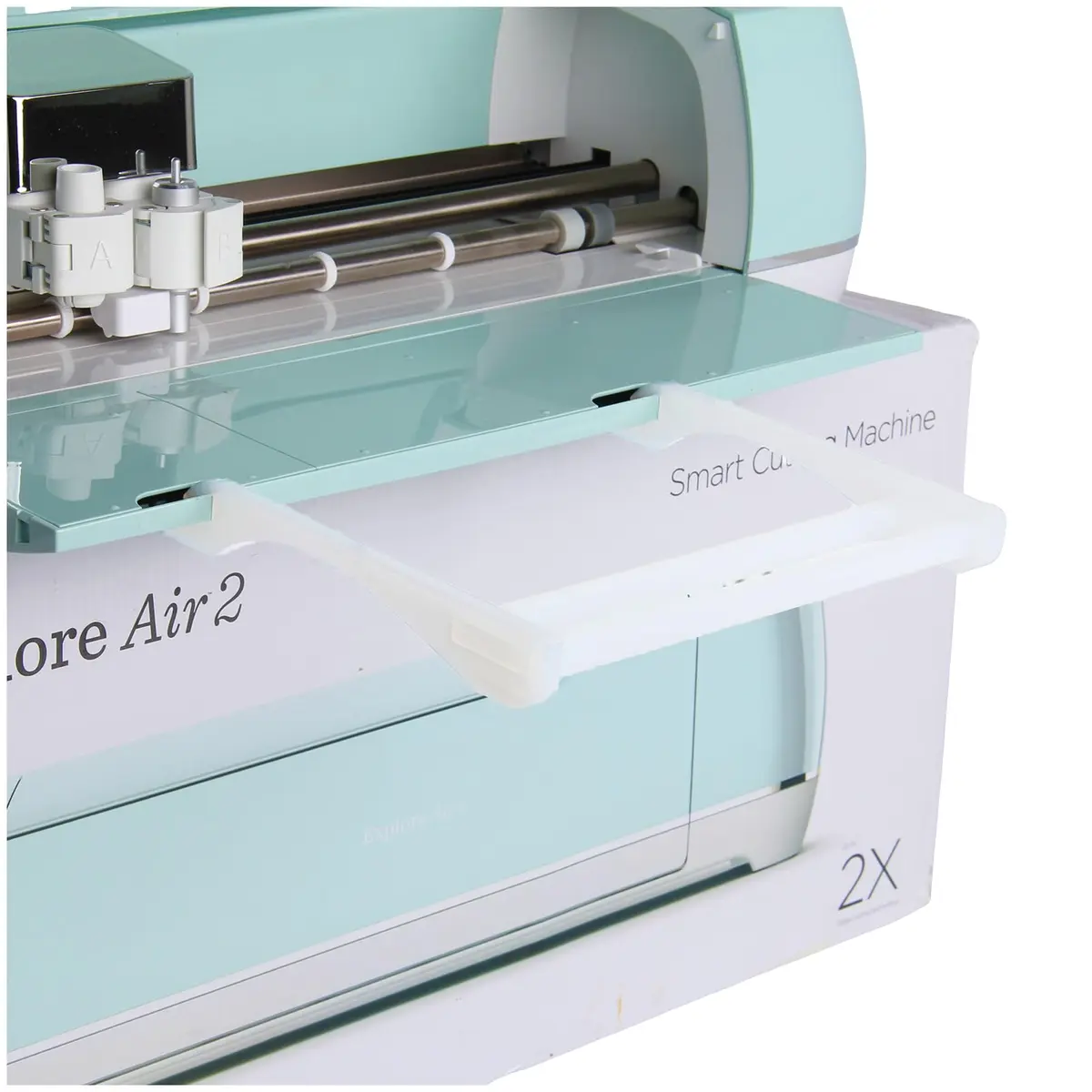 LOPASA Extension Tray for Cricut Explore 4, 3, Air 2 | 7.5"L x 3"W (19cm x 7.6cm) | Keeps Vinyl Straight - main product image