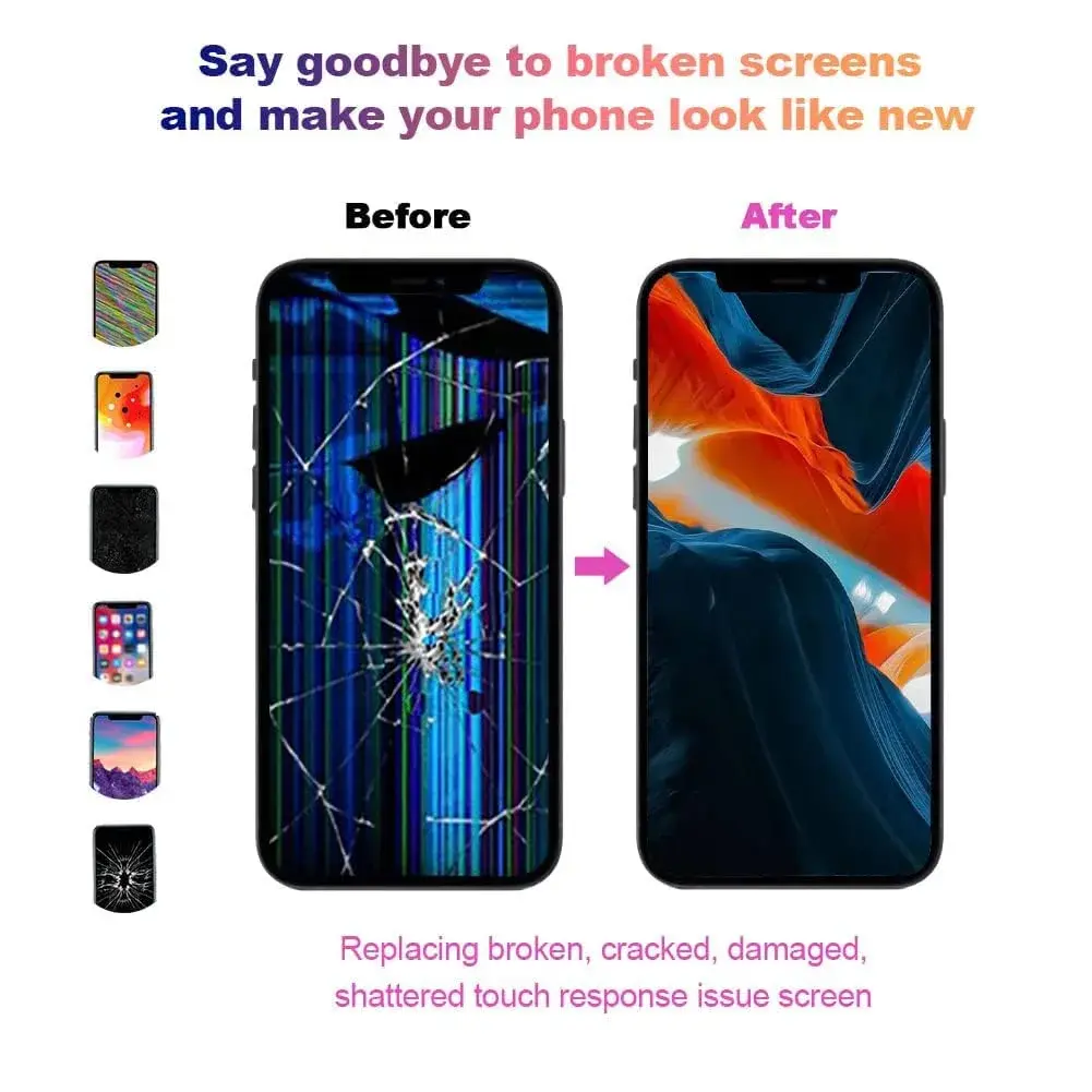 SIMDOG iPhone 11 Screen Replacement Kit 6.1" (15.5 cm) | Full HD Display with Tools & Tempered Glass - view 3