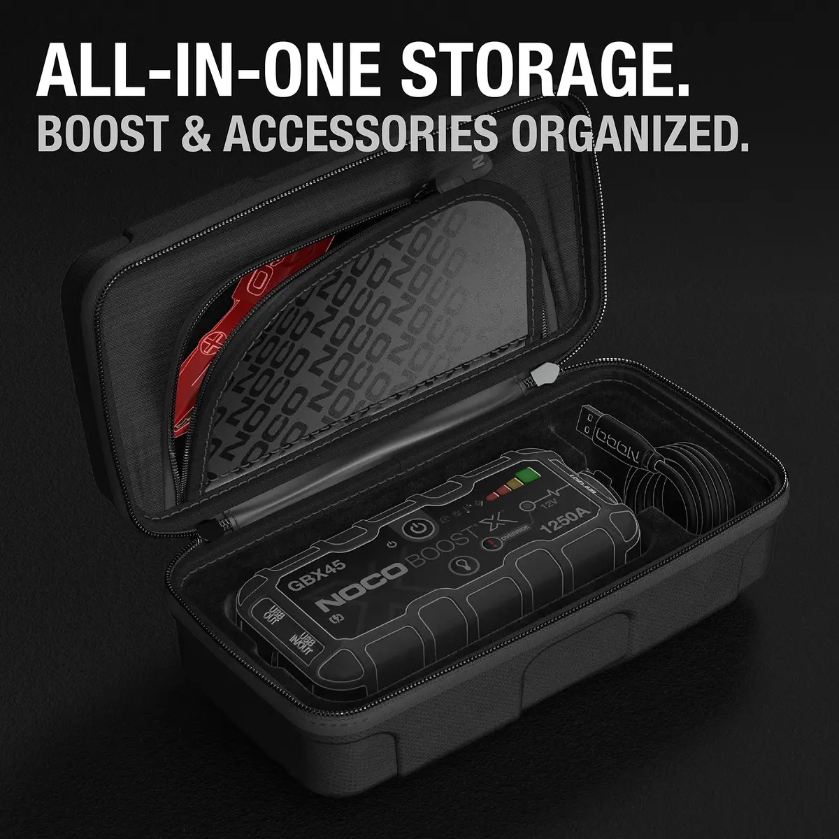 NOCO GBC101 Boost X EVA Protection Case for GBX45 Jump Starters | Crush-Resistant & Weather-Resistant - view 2