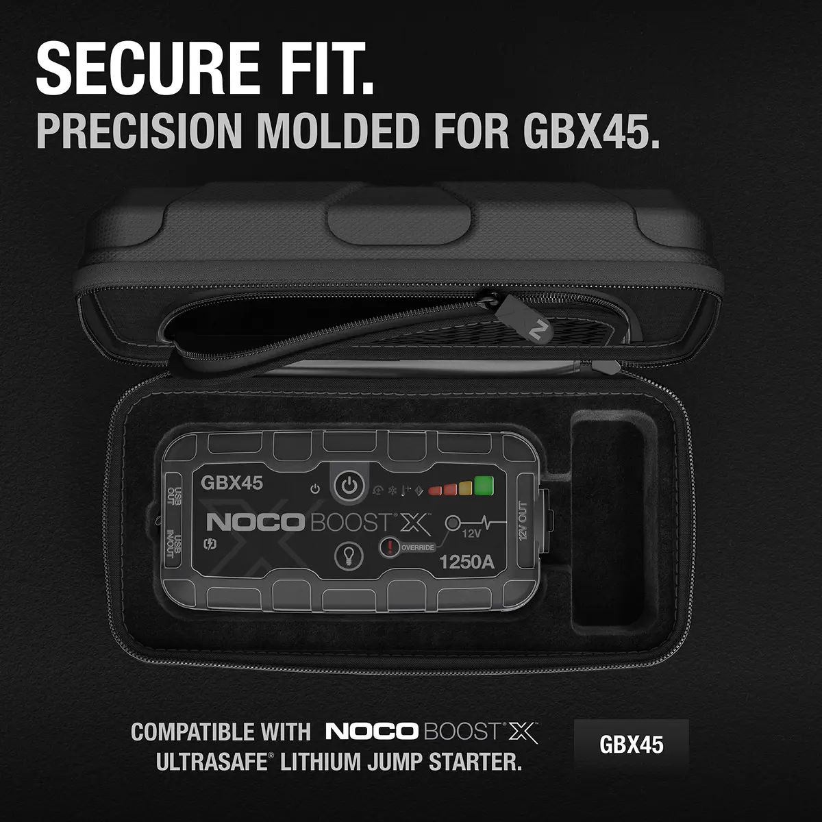 NOCO GBC101 Boost X EVA Protection Case for GBX45 Jump Starters | Crush-Resistant & Weather-Resistant - view 4
