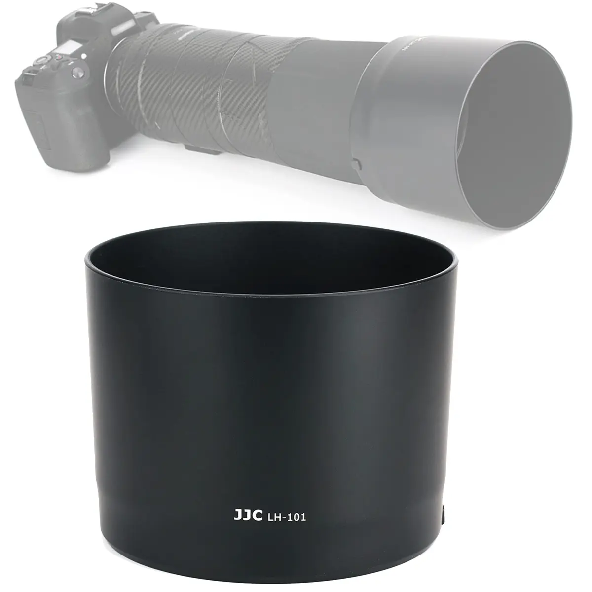 JJC LH-101 Lens Hood Shade for Canon RF 800mm f/11 | Reversible Matte Finish, Non-Glare, Replacement ET-101 (70-120 chars) - main product image