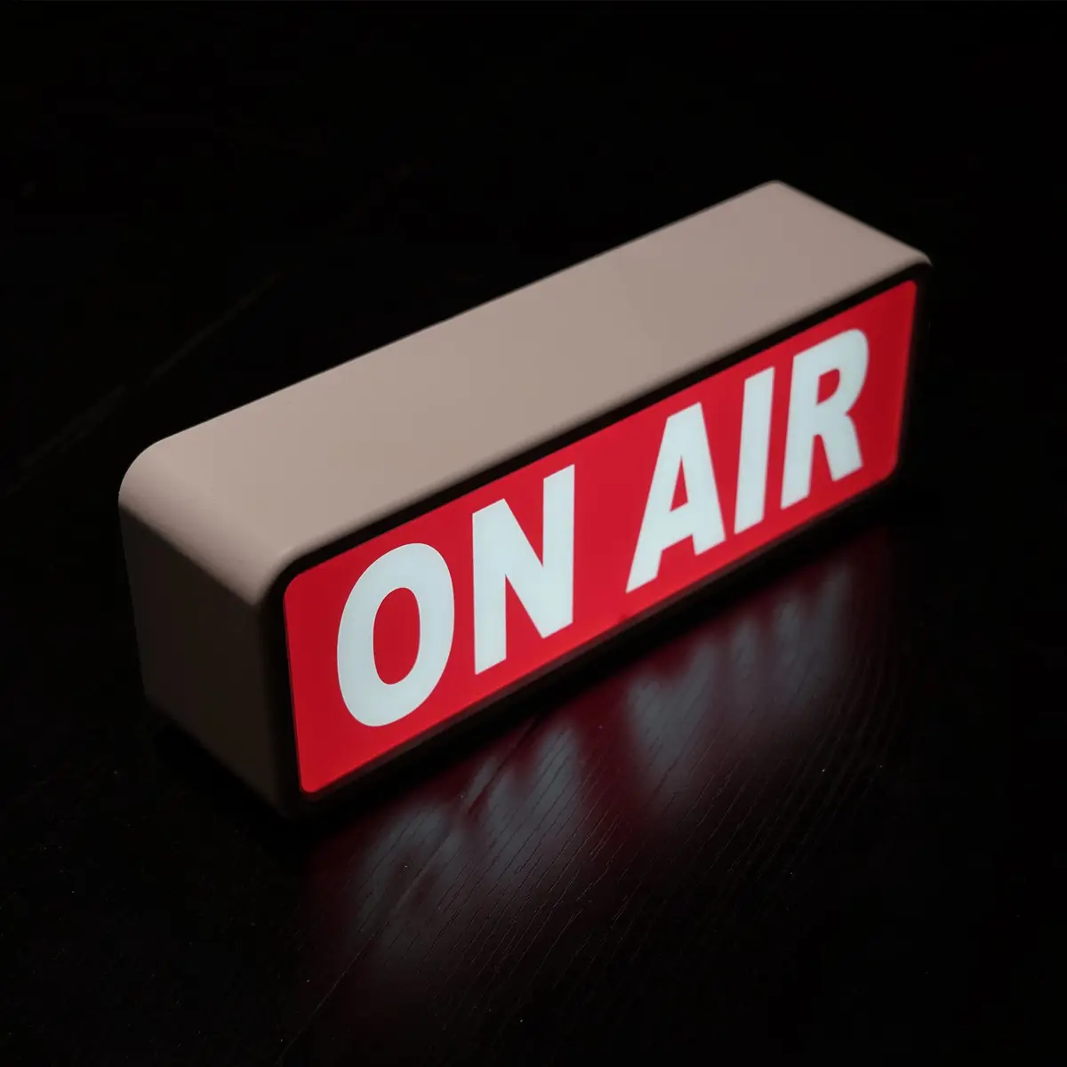 DMKYDM ON AIR LED Sign Light, Studio Decorative Illuminated Sign with On/Off Switch | 25 cm (9.84 inches) Wide - view 3
