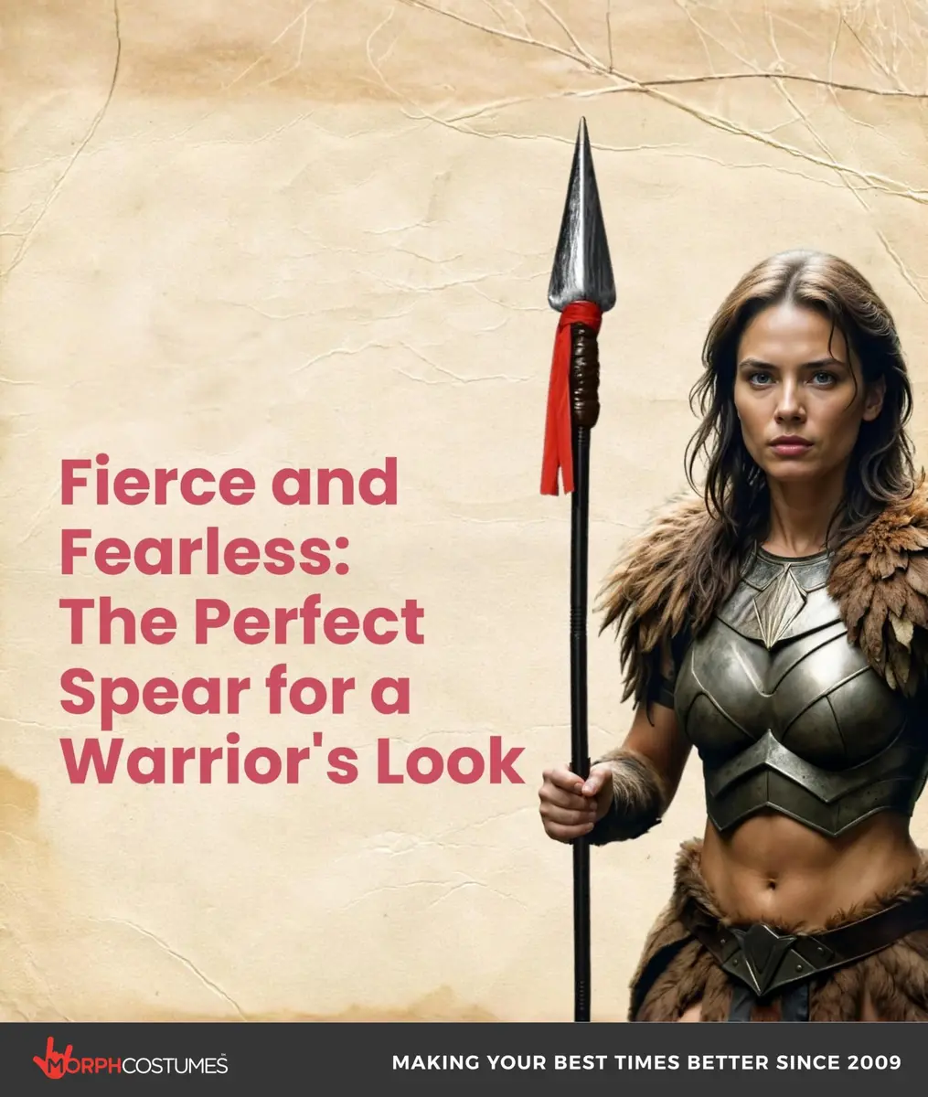 Nicky Bigs Novelties Spartan Warrior Spear, 1.5m | Costume Prop for Adults - view 5