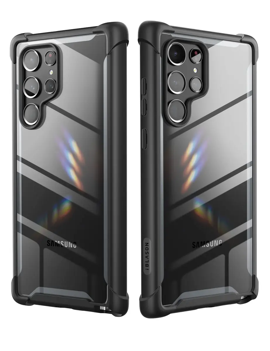 i-Blason Transparent Case for Samsung Galaxy S22 Ultra 6.8 Inch | Shock-Absorbing TPU Bumper Cover - view 9