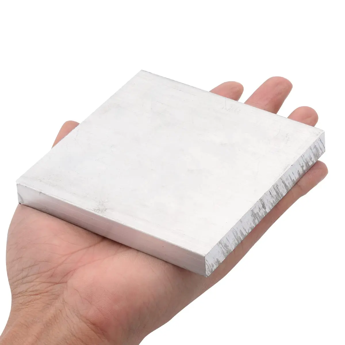 KSVZS Aluminum Bar 4" (100mm) x 4" (100mm) x 1/2" (12mm) | Solid Aluminum Plate 6061 CNC Precision - view 5