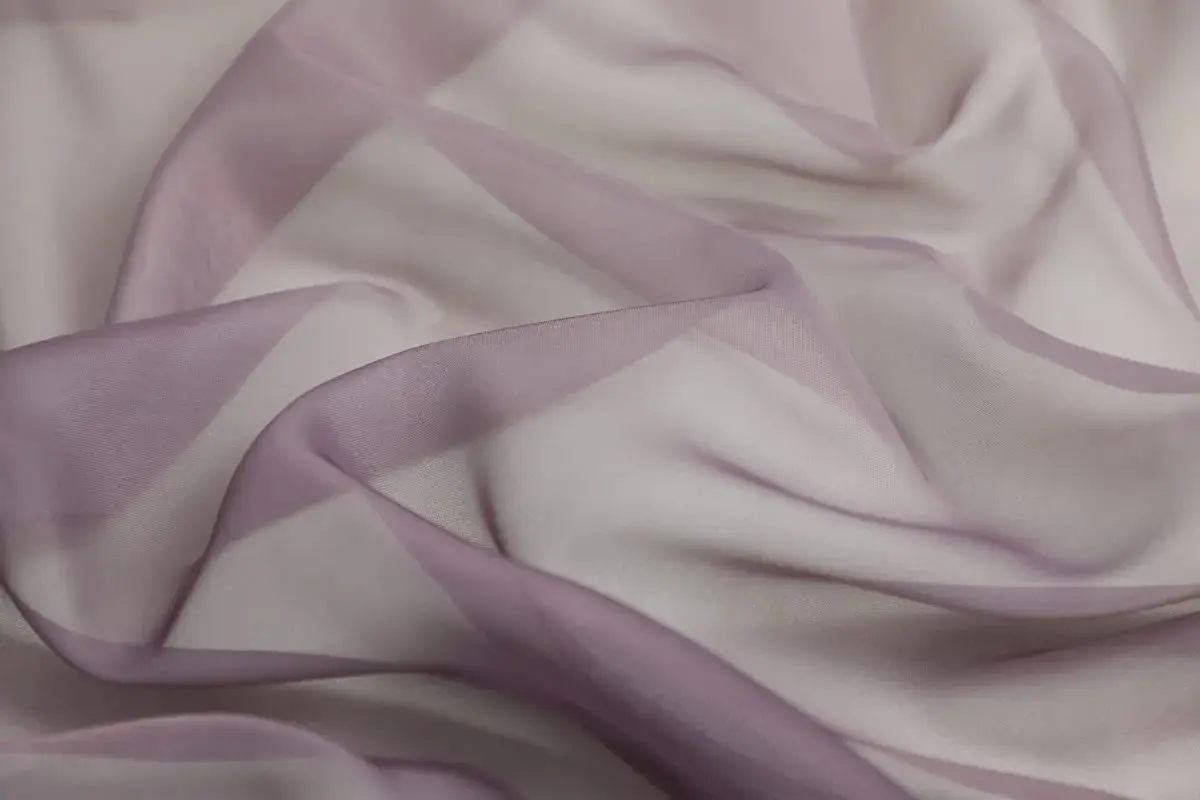 PHILEASY Gradient Purple Sheer Curtains 52"W x 84"L - Pack of 2 | Light-Filtering Rod Pocket Panels - view 4