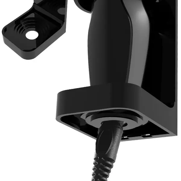 Linkidea 2 Pack Wall Mount Razor Holder | Self-Adhesive Bathroom Organizer for Philips 7, 9 Series, Black - view 5