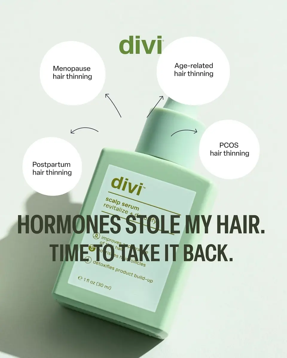 divi Scalp Serum | To Promote Fuller-Looking Hair with Peptides | 30ml - view 7