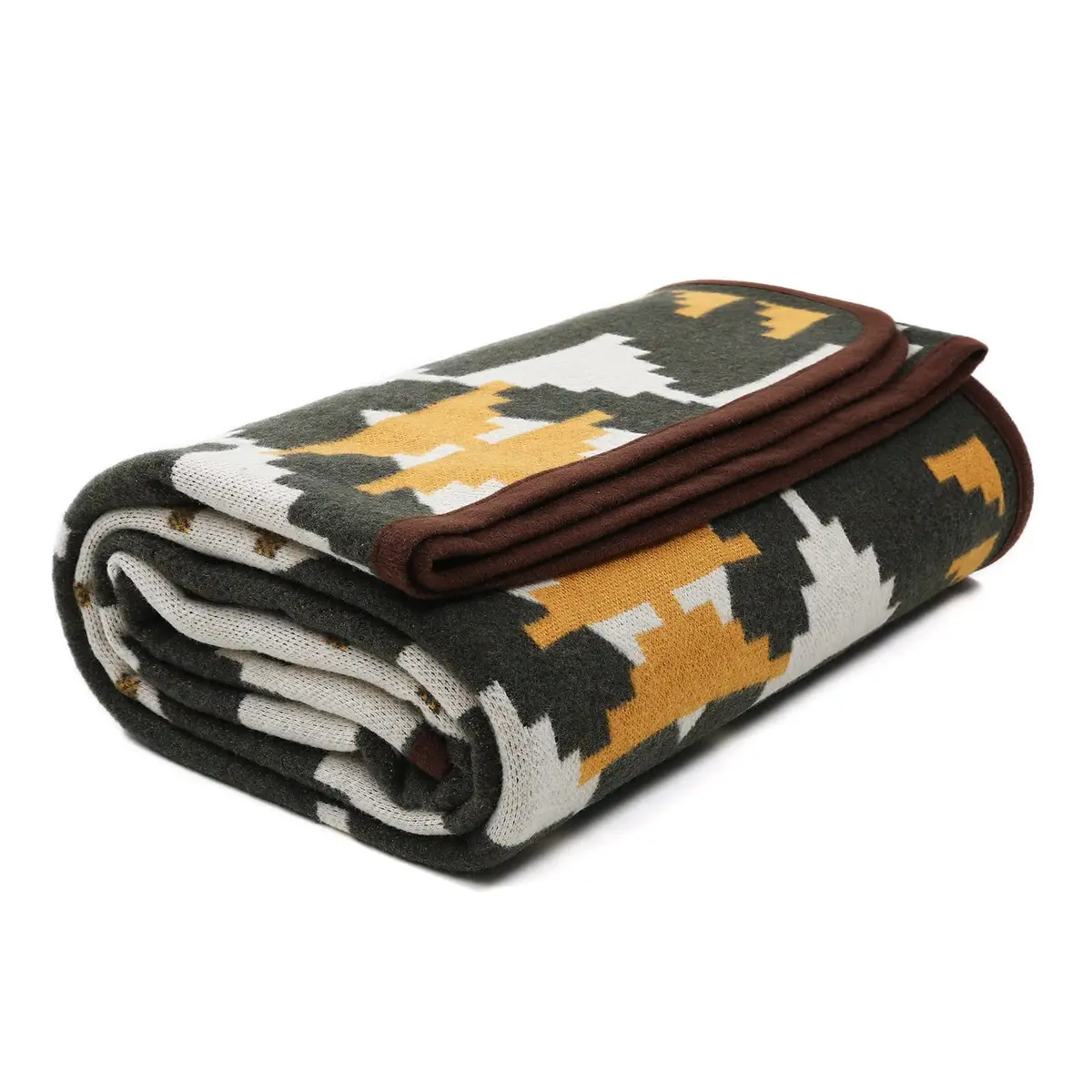 ACUSHLA Merino Wool Camping Blanket 163cm x 200cm (63" x 79") | Warm, Soft, Breathable Outdoor Throw - main product image