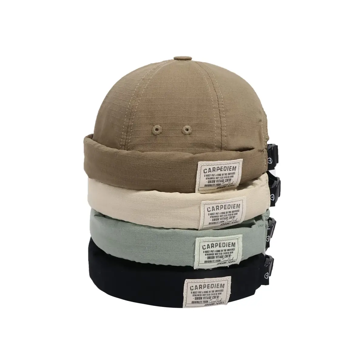 Croogo Retro Worker Cap Vintage Brimless Beanie Hat 56-60cm (22.04-23.62 inches) | Casual Cotton Hat for All Seasons - view 3