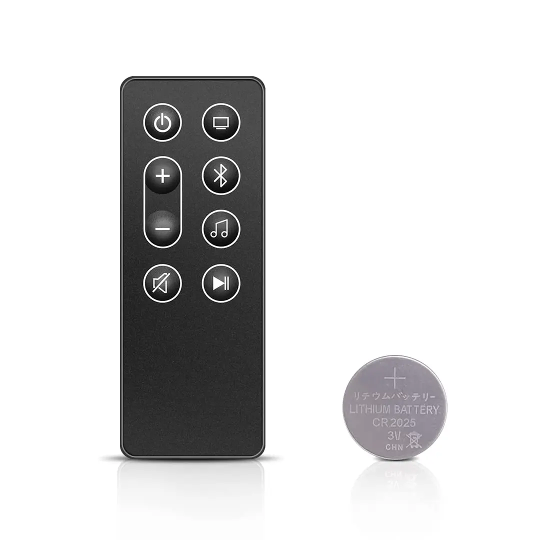 Geesio Remote Control for Bose Soundbar 300 | Infrared & App Pairing, Black - main product image