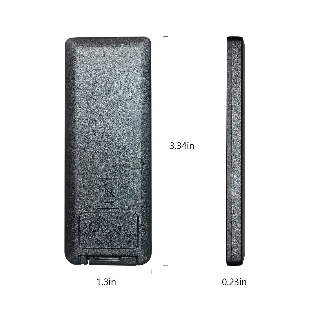Geesio Remote Control for Bose Soundbar 300 | Infrared & App Pairing, Black - view 5