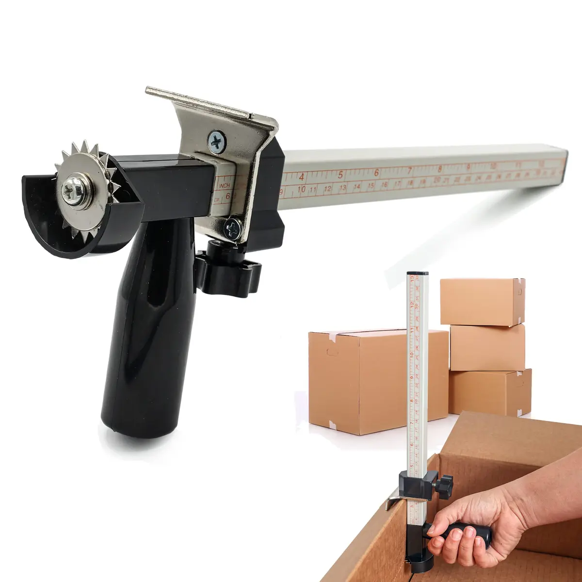 OMNI Factory Box Resizer Tool with Scoring Wheel 33cm (13 inches) | Customize Shipping Boxes - view 2