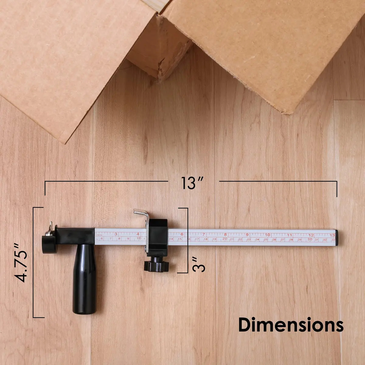 OMNI Factory Box Resizer Tool with Scoring Wheel 33cm (13 inches) | Customize Shipping Boxes - view 3