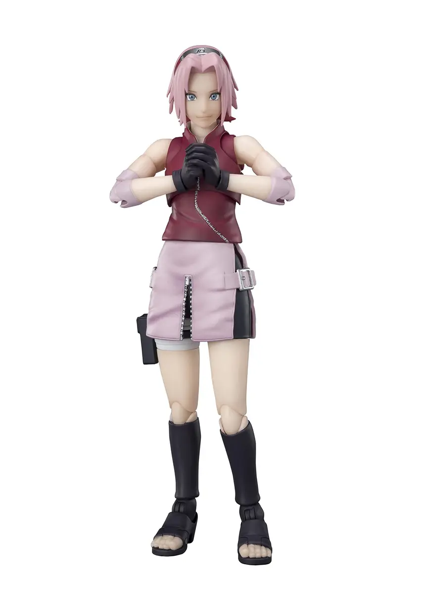 TAMASHII NATIONS Naruto Shippuden Sakura Haruno Action Figure 15cm (5.9in) | Inheritor of Tsunade's Indominable Will - main product image