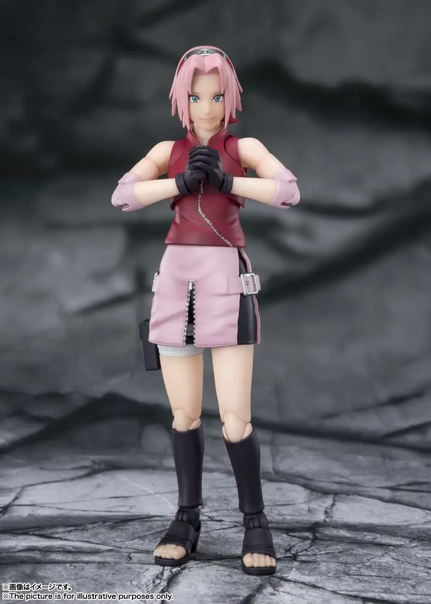 TAMASHII NATIONS Naruto Shippuden Sakura Haruno Action Figure 15cm (5.9in) | Inheritor of Tsunade's Indominable Will - view 2