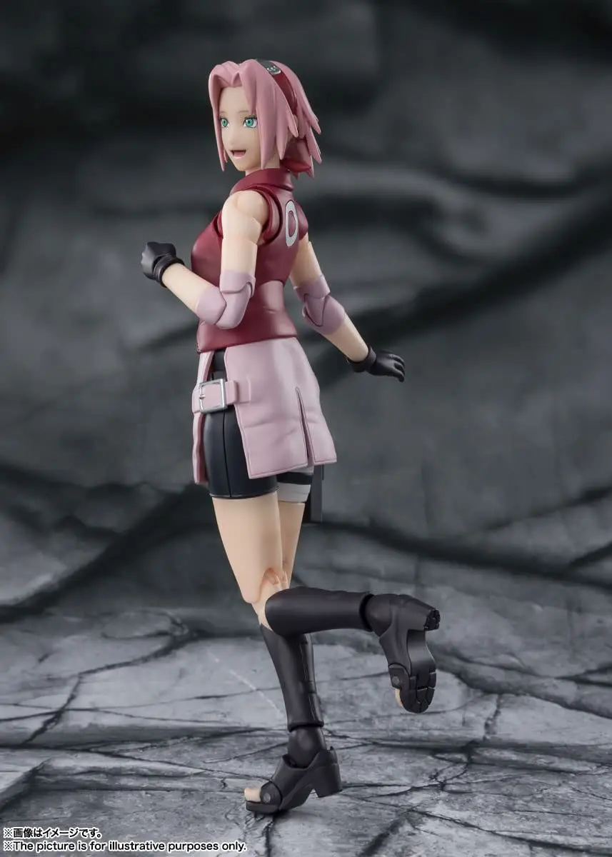 TAMASHII NATIONS Naruto Shippuden Sakura Haruno Action Figure 15cm (5.9in) | Inheritor of Tsunade's Indominable Will - view 3