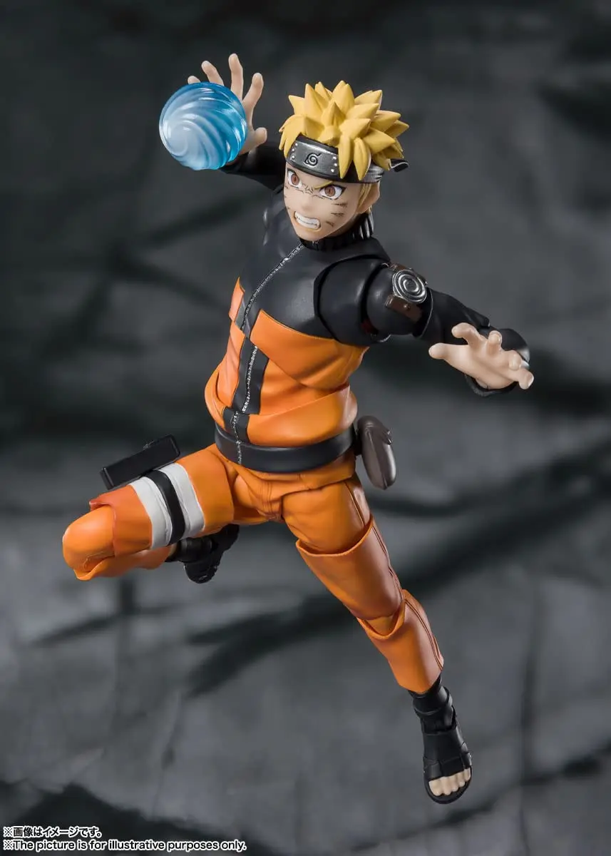 TAMASHII NATIONS Naruto Shippuden Naruto Uzumaki Action Figure 14 cm (5.5") | Authentic USA Import - view 5