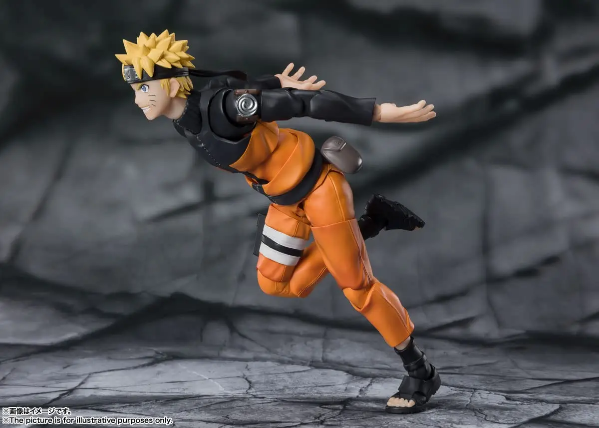 TAMASHII NATIONS Naruto Shippuden Naruto Uzumaki Action Figure 14 cm (5.5") | Authentic USA Import - view 8