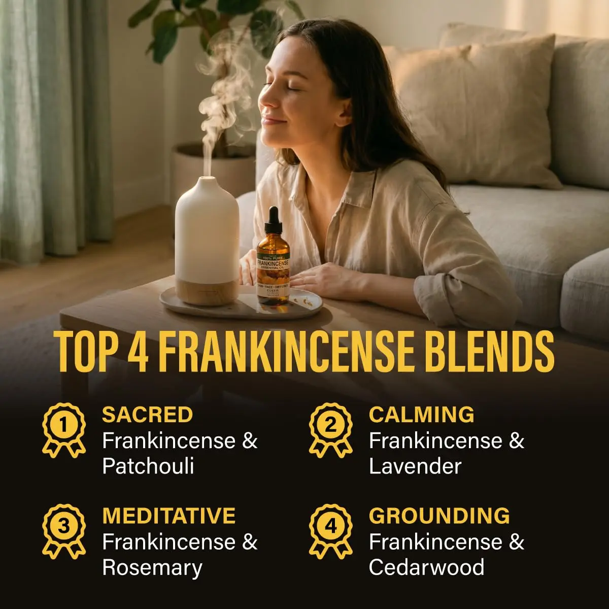 KUKKA Frankincense Essential Oil 118ml (4 Fl Oz) | Pure Natural Oil for Skin, Face, Body & DIY Soap Making - view 7