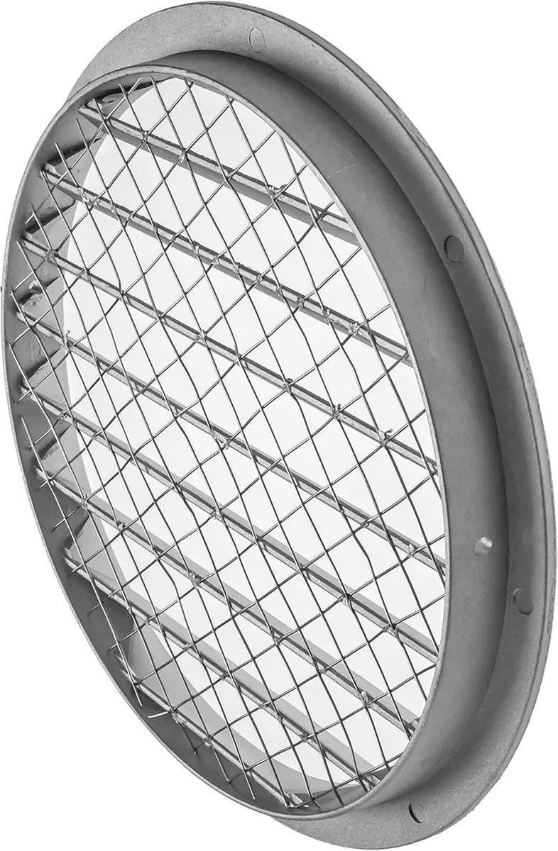 Repa Market 8 Inch (20.32 cm) Heavy-Duty Aluminum Alloy Gable Vent | Outdoor Air Return Grille with Mesh Screen - view 7