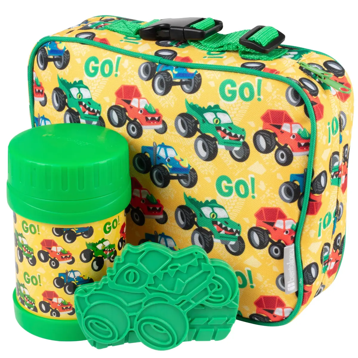 Bentology Kids Insulated Lunch Box Set with Thermos Food Jar & Ice Pack | Food Safe, BPA-Free, 10 x 8 x 3 inches - main product image