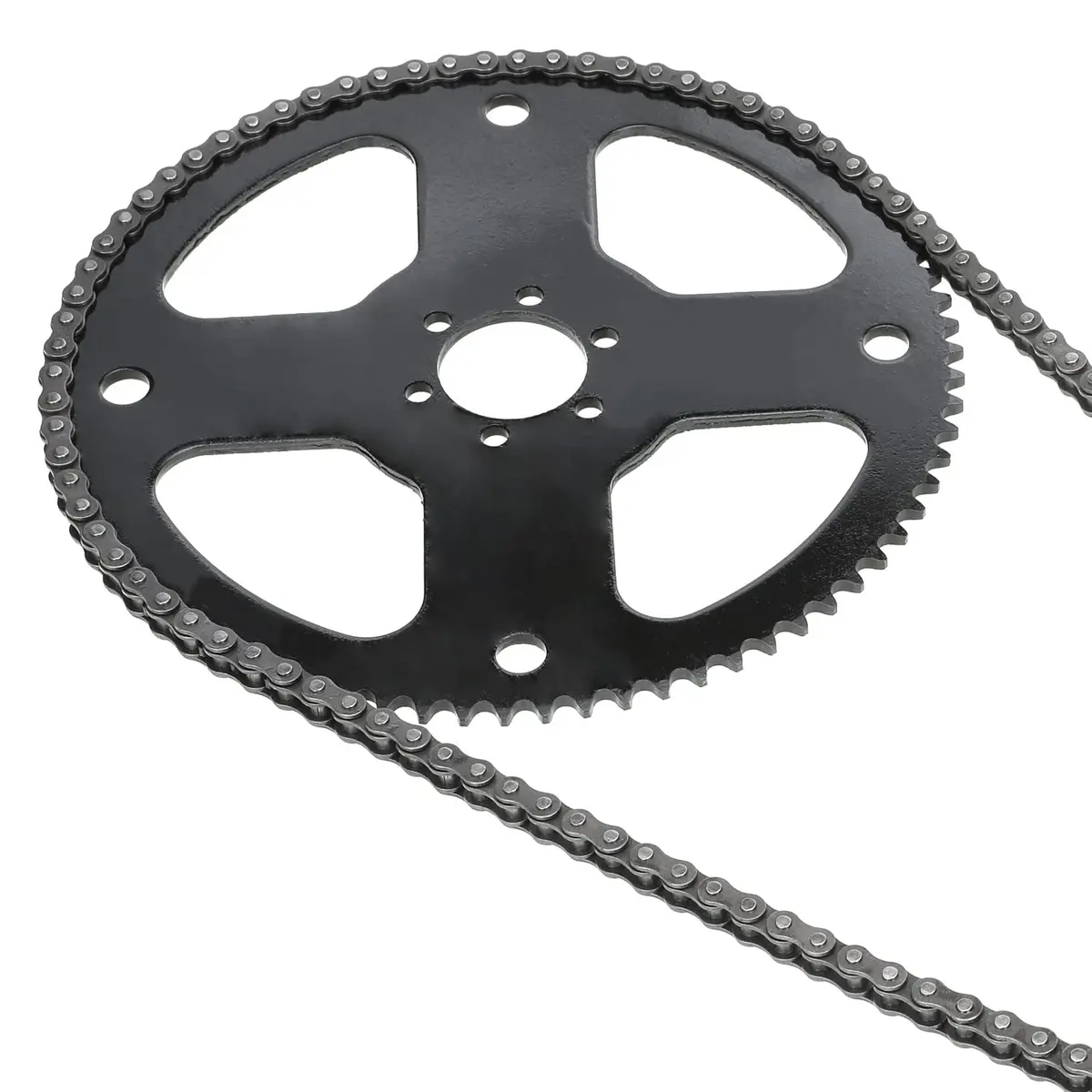 YOXUFA 75 Tooth Sprocket with 35 Drive Chain 140 Links | Suitable for Mini Bikes & Go Karts - view 9