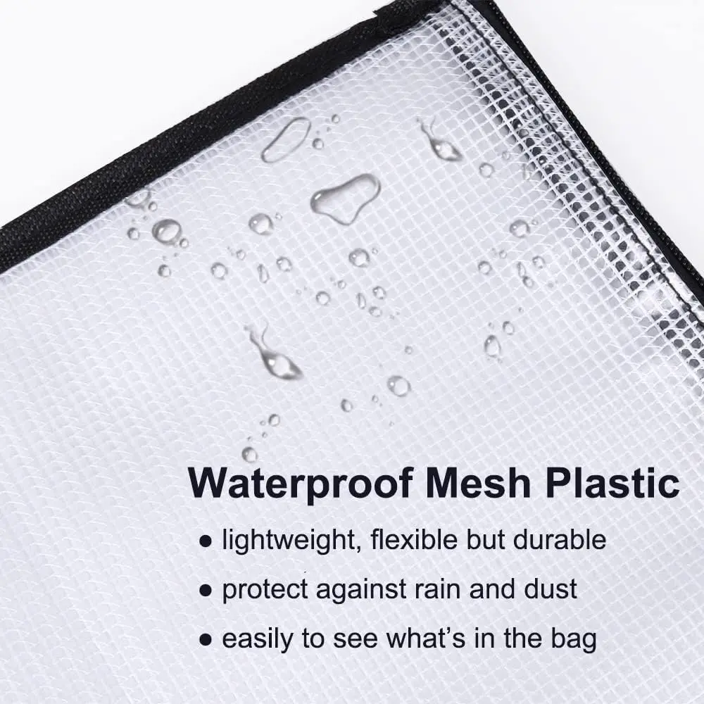 Opret Art Portfolio Bags 19x25 Inch Waterproof Vinyl with Handle and Zipper | Spacious & Durable for Artists - view 4