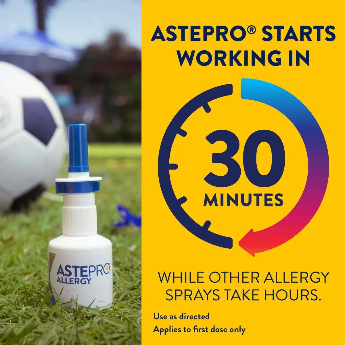 Astepro 60 Spray | Unflavored Nasal Relief for Allergies | 1 Count - view 2