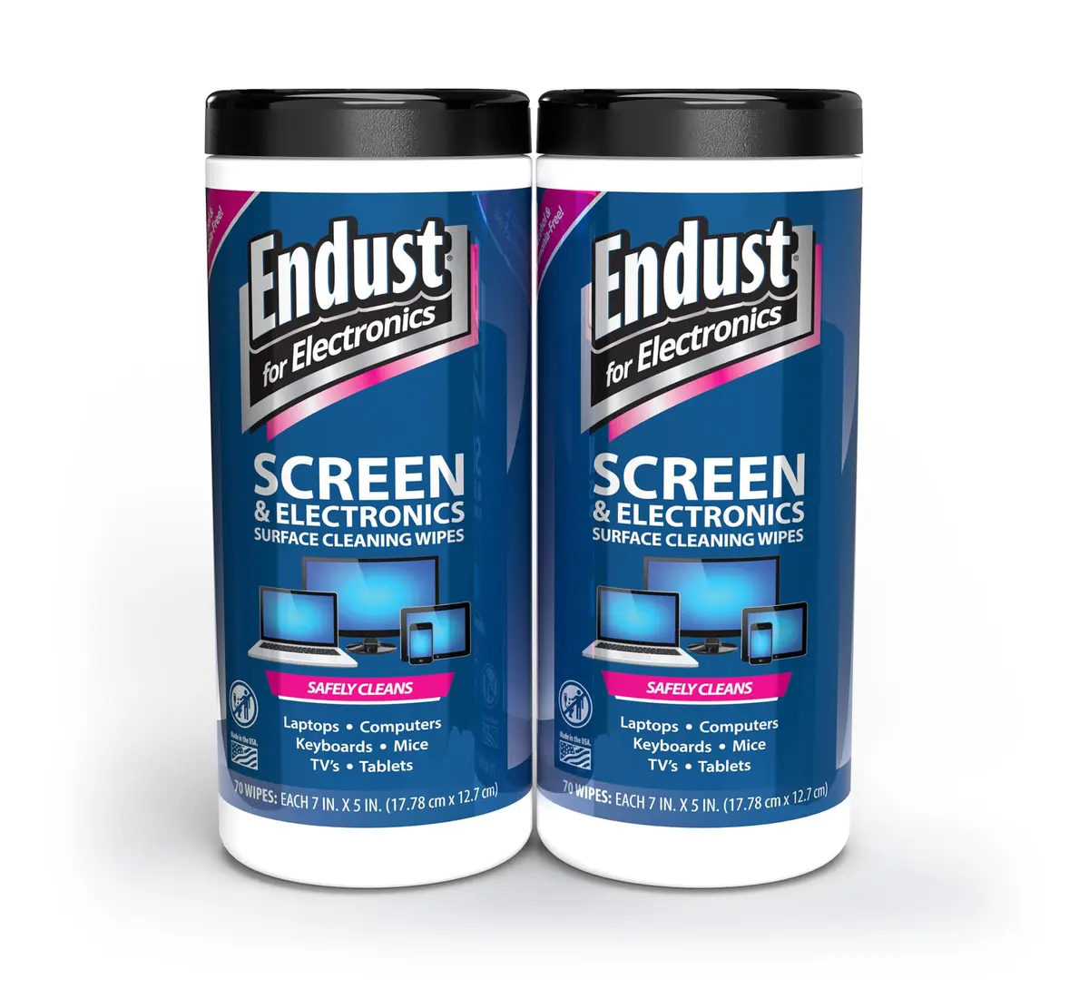 Norazza Surface Cleaning Wipes 140 Count | Alcohol & Ammonia Free Screen & Electronics Cleaner - main product image