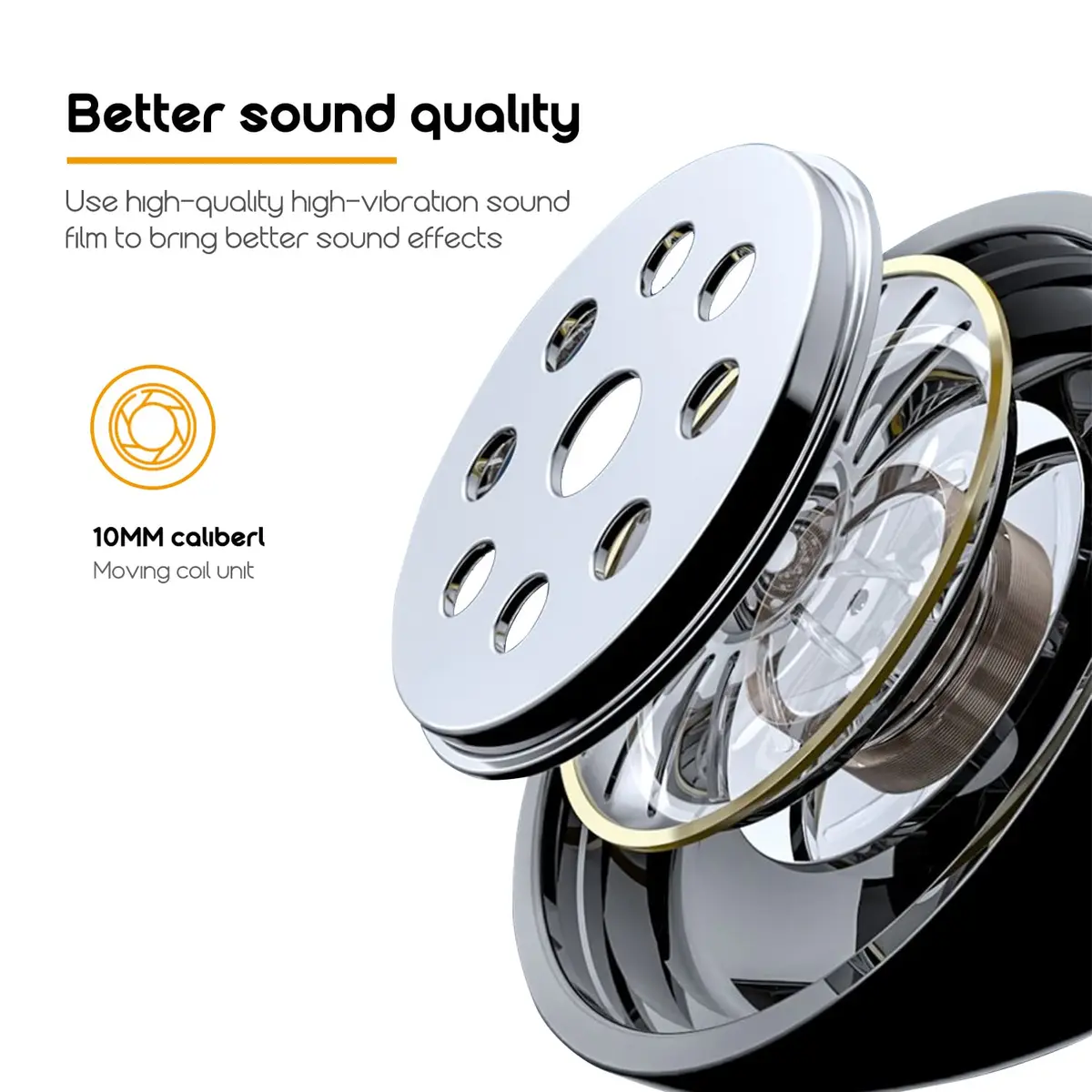 BCRKLO Wired Earphones in Ear Headphones Earbuds for iPhone 13 12/12 Mini 11 Pro/11 Pro Max Stereo Noise-Isolating, Silicone Comfort, 32Ω Impedance - view 6