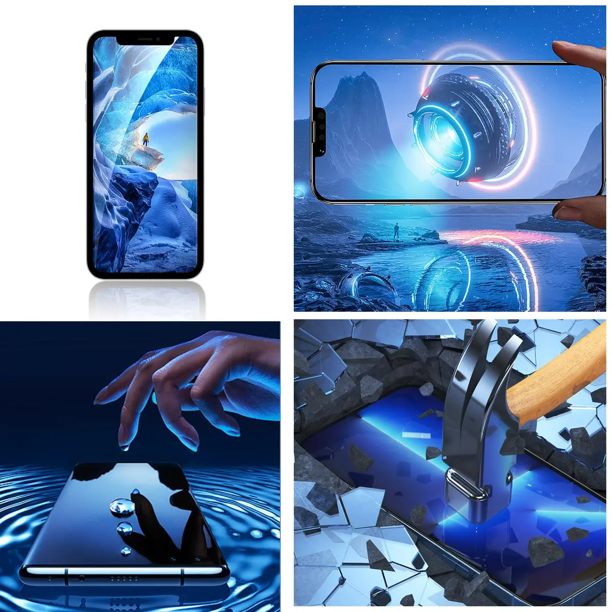SIMDOG iPhone XS Screen Replacement Kit 5.8" Full HD | HD Display with 3D Touch & True Tone Programmable - view 5