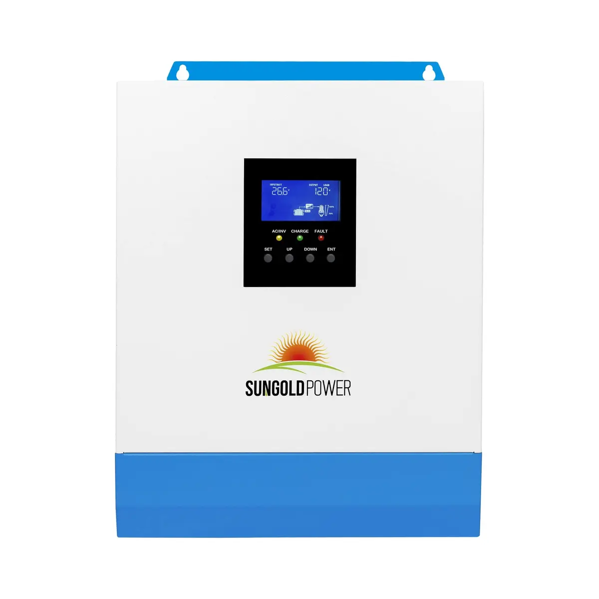 SGPWOSAY 3000W DC 24V Pure Sine Wave Inverter with 80A MPPT Solar Charger | High Efficiency Power Solution for Off-Grid & RV Use - main product image