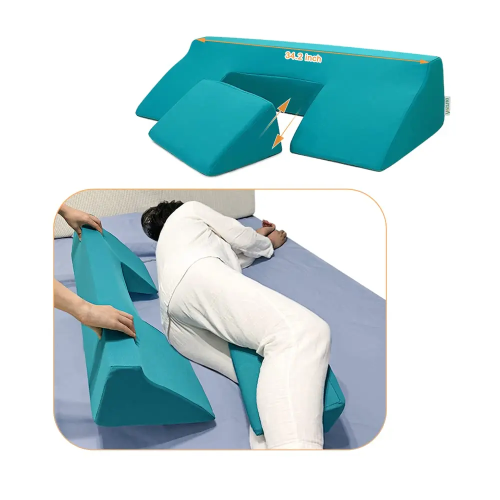 Mistuki Detachable Wedge Pillow for Side Sleepers & Bedridden Patients 86.4cm (34.2 inches) | Prevents Bedsores & Pressure Ulcers - main product image