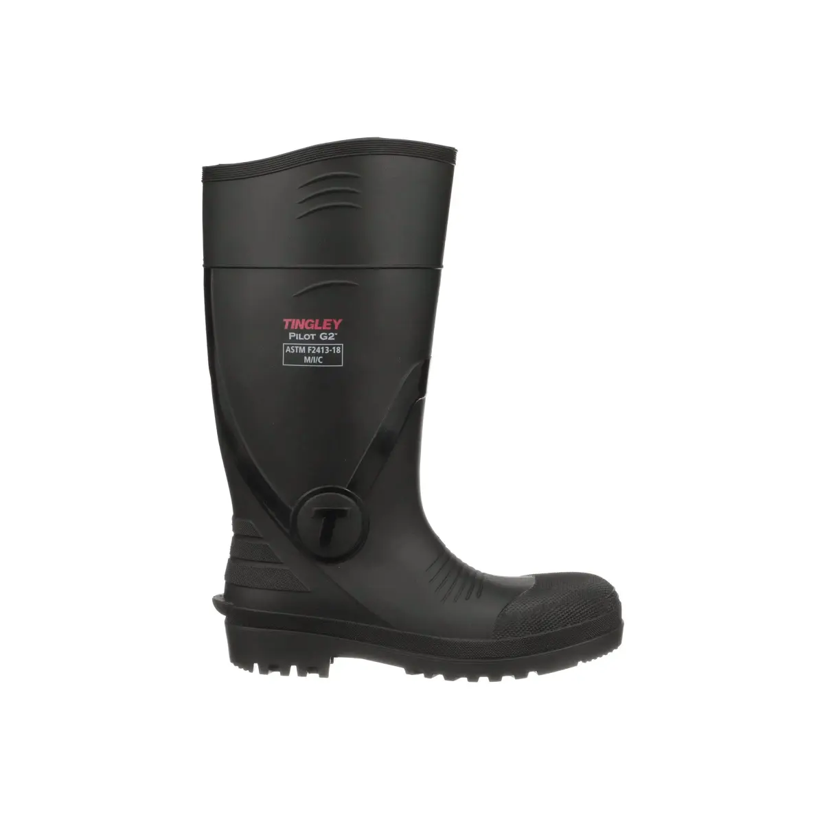 TINGLEY Pilot G2 General Purpose PVC Knee Boots with Composite Safety Toe, Size 11 (US) | Waterproof Work & Utility Footwear - view 2