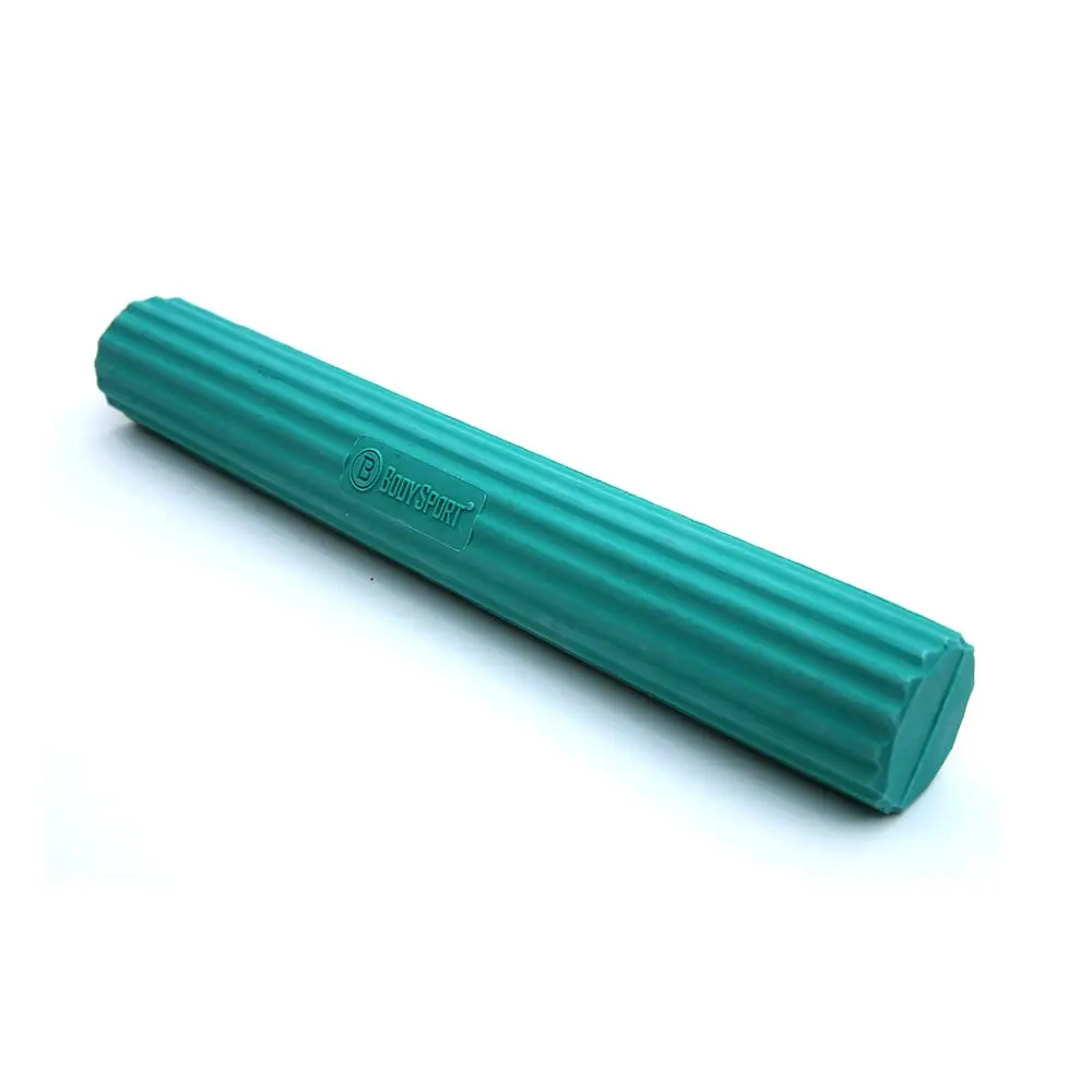 Body Sport Twist & Flex Bar, Green, Medium, 15 lb | Resistance Training for Grip & Strength - main product image