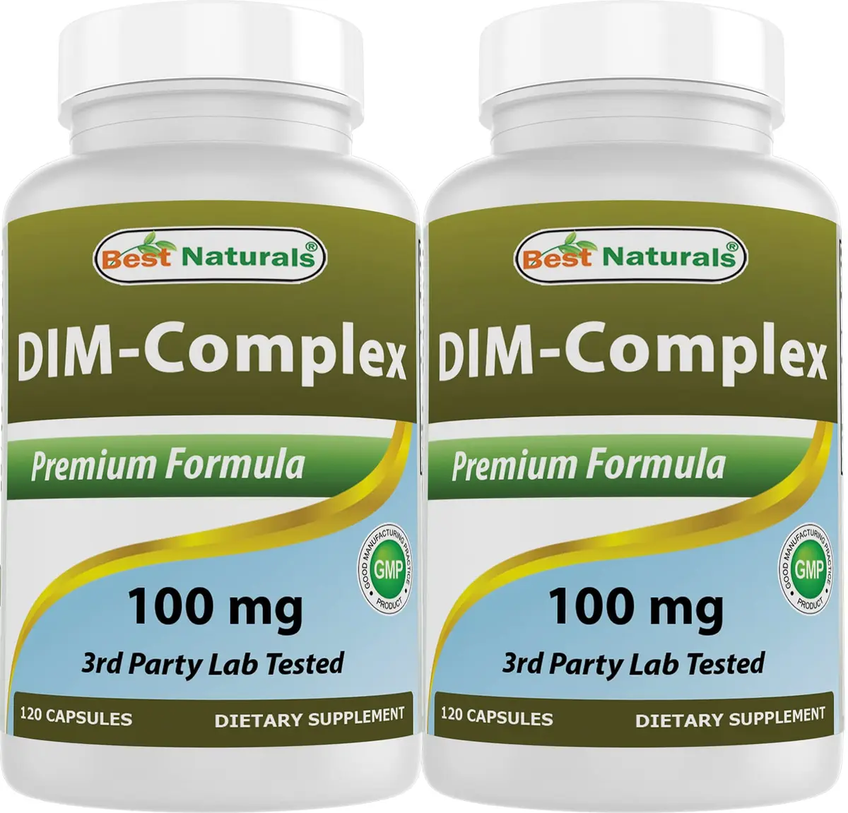 Best Naturals DIM Complex 100 mg 120 Capsules | Supports Hormonal Balance & Detox in India - main product image