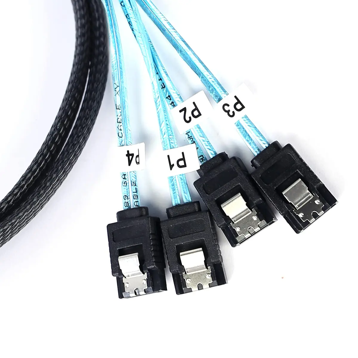 ADCAUDX SATA III Cable 1M (3.3FT) 4-Pack | 6Gbps Data Transfer for SSD HDD - view 5