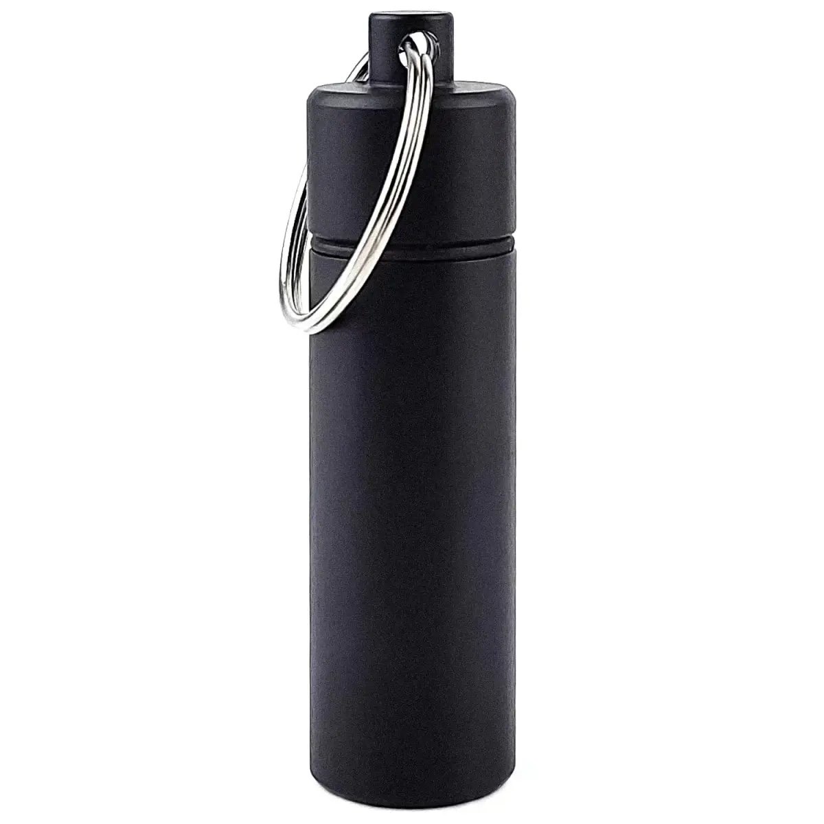 LETAOWJ Small Pill Box Waterproof Keychain Pill Holder with Keyring | 1 Compartment - main product image
