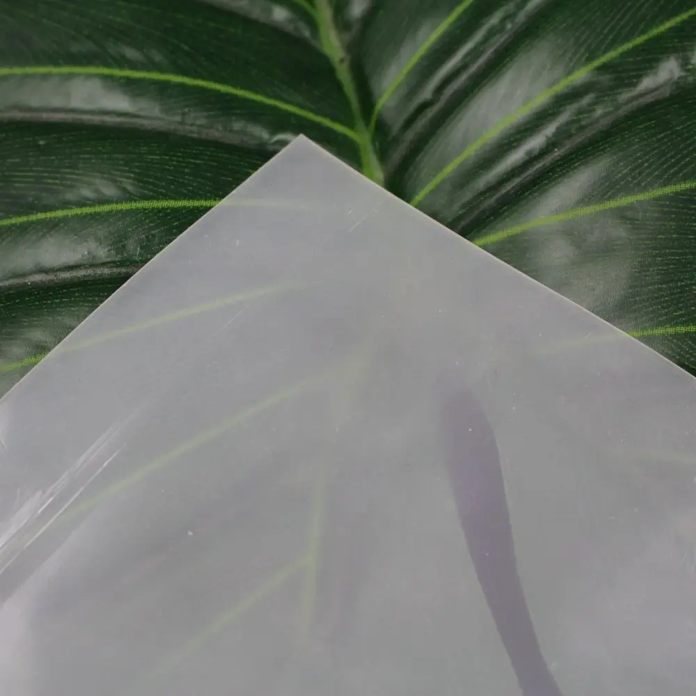LMS Translucent Silicone Rubber Sheet 1mm (0.039") x 305mm (12") x 305mm (12") | High Temp & Ozone Resistant - view 2