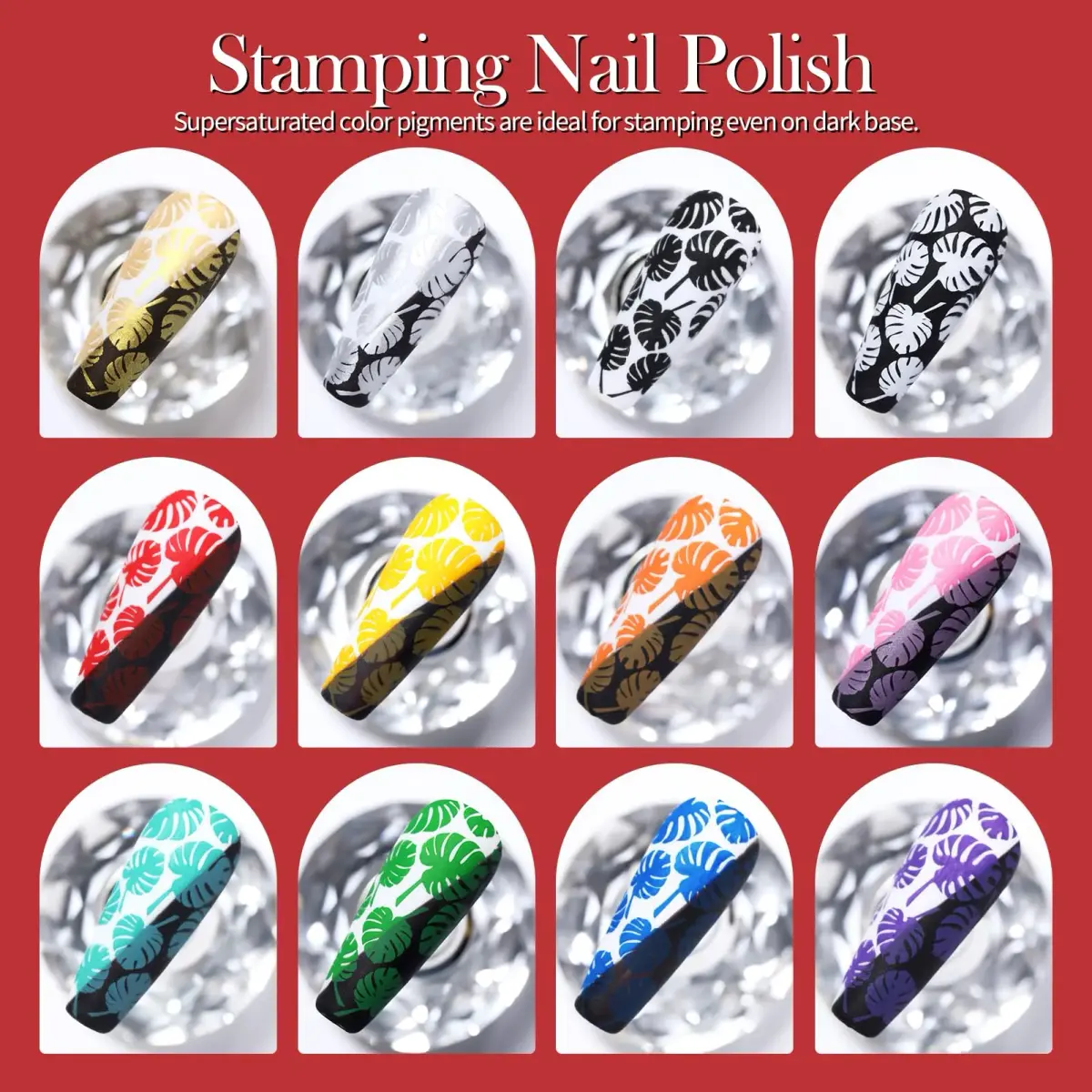 Born Pretty 12 Colors Gel Nail Polish Set | Perfect Transfer & Long-Lasting Manicure - view 2