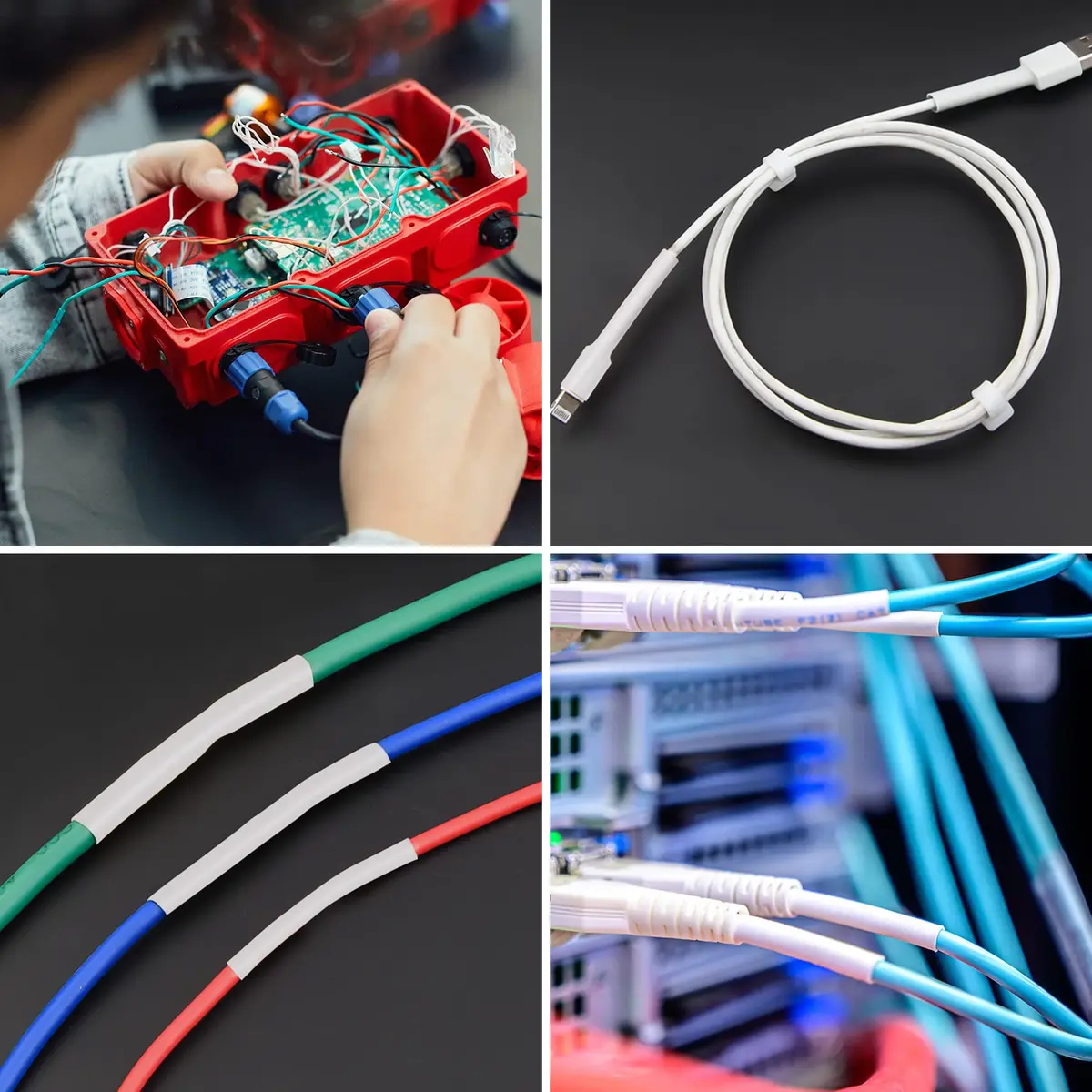 ASHINER 580PCS White Heat Shrink Tubing Kit | Durable Electrical Insulation & Repairs - view 6