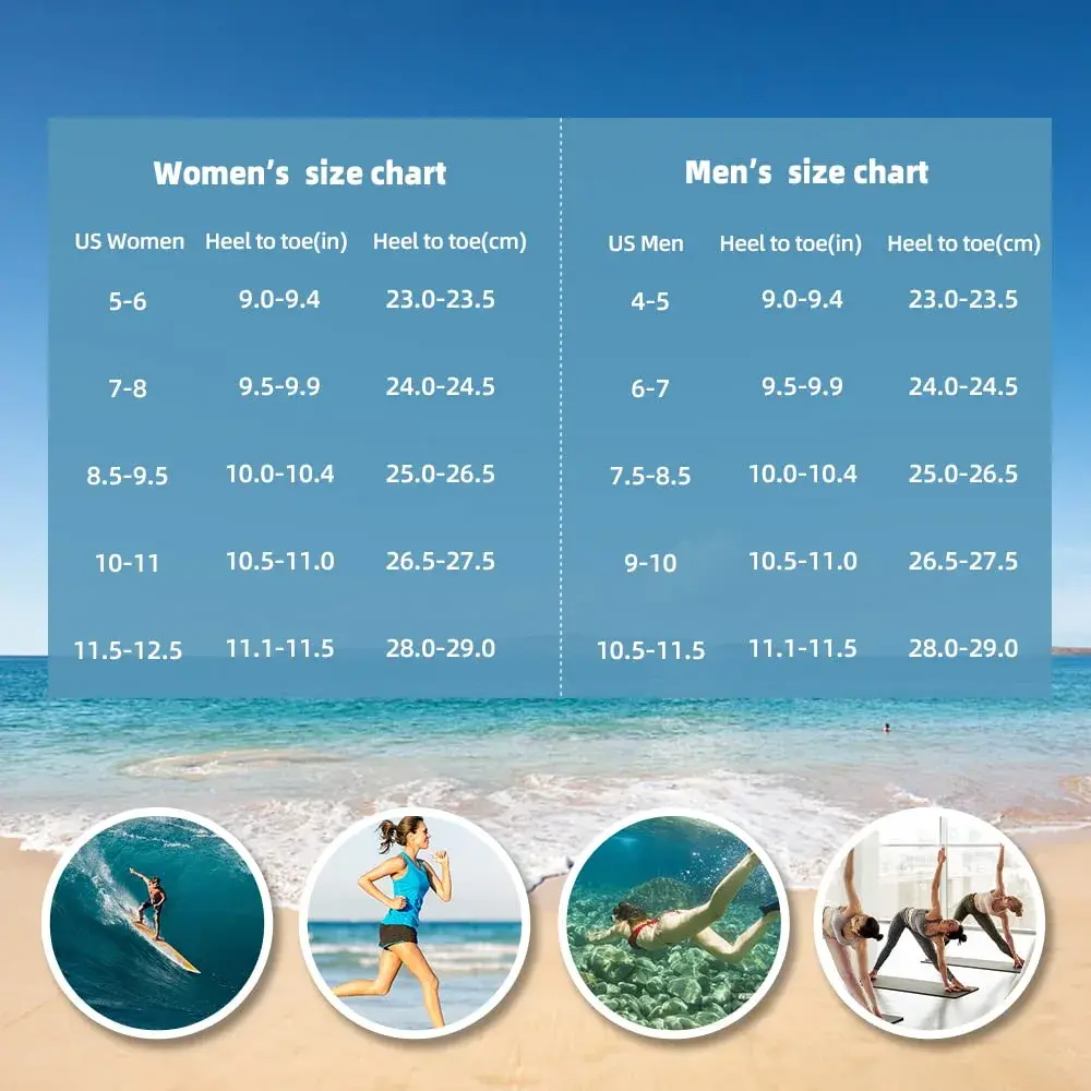 ATHMILE Quick-Dry Water Shoes for Women & Men | 25.5cm (10 Women/8.5 Men) - view 7