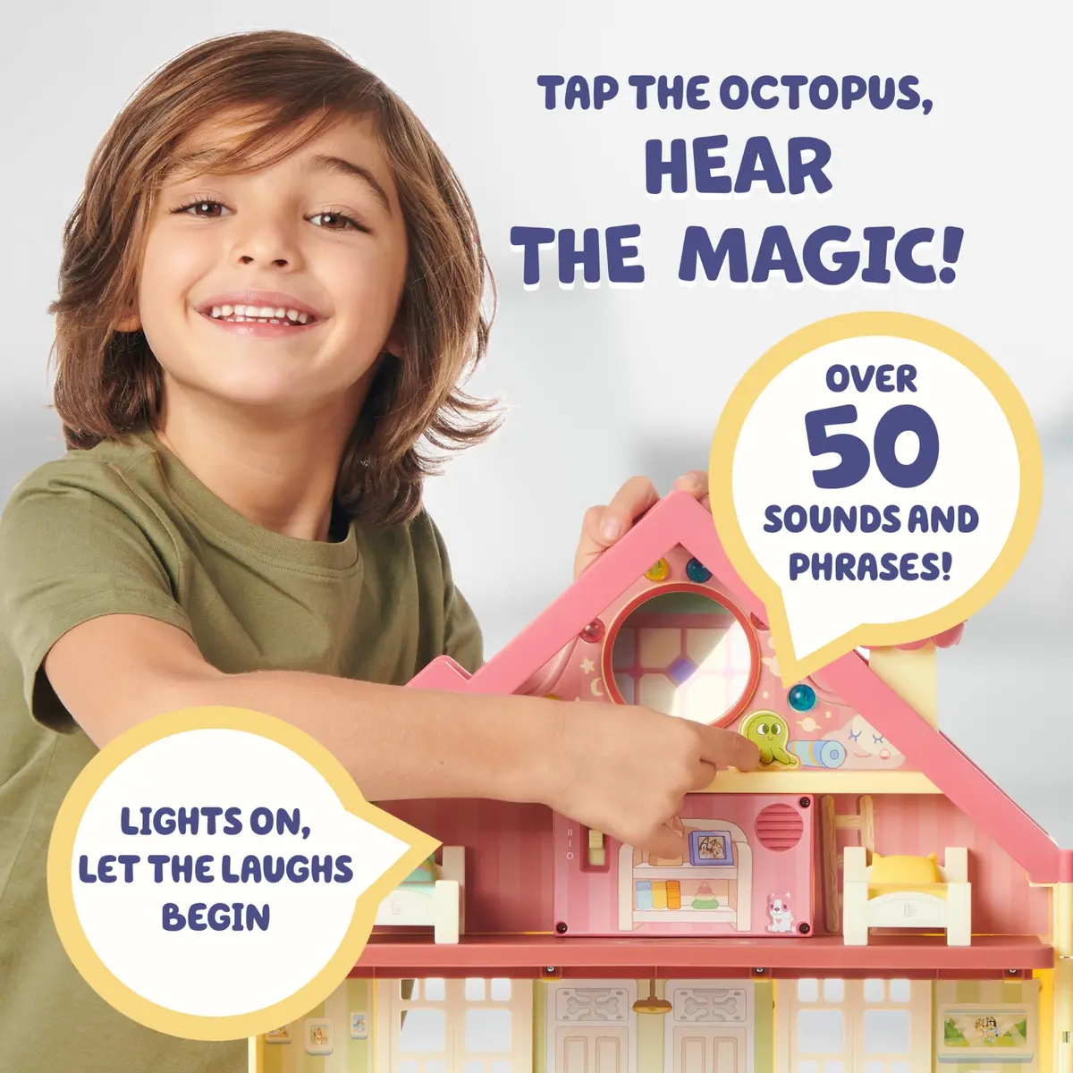 Bluey XL House Playset with Lights, Sounds & Dance Floor | Interactive Toy for Kids Ages 3+ - view 5