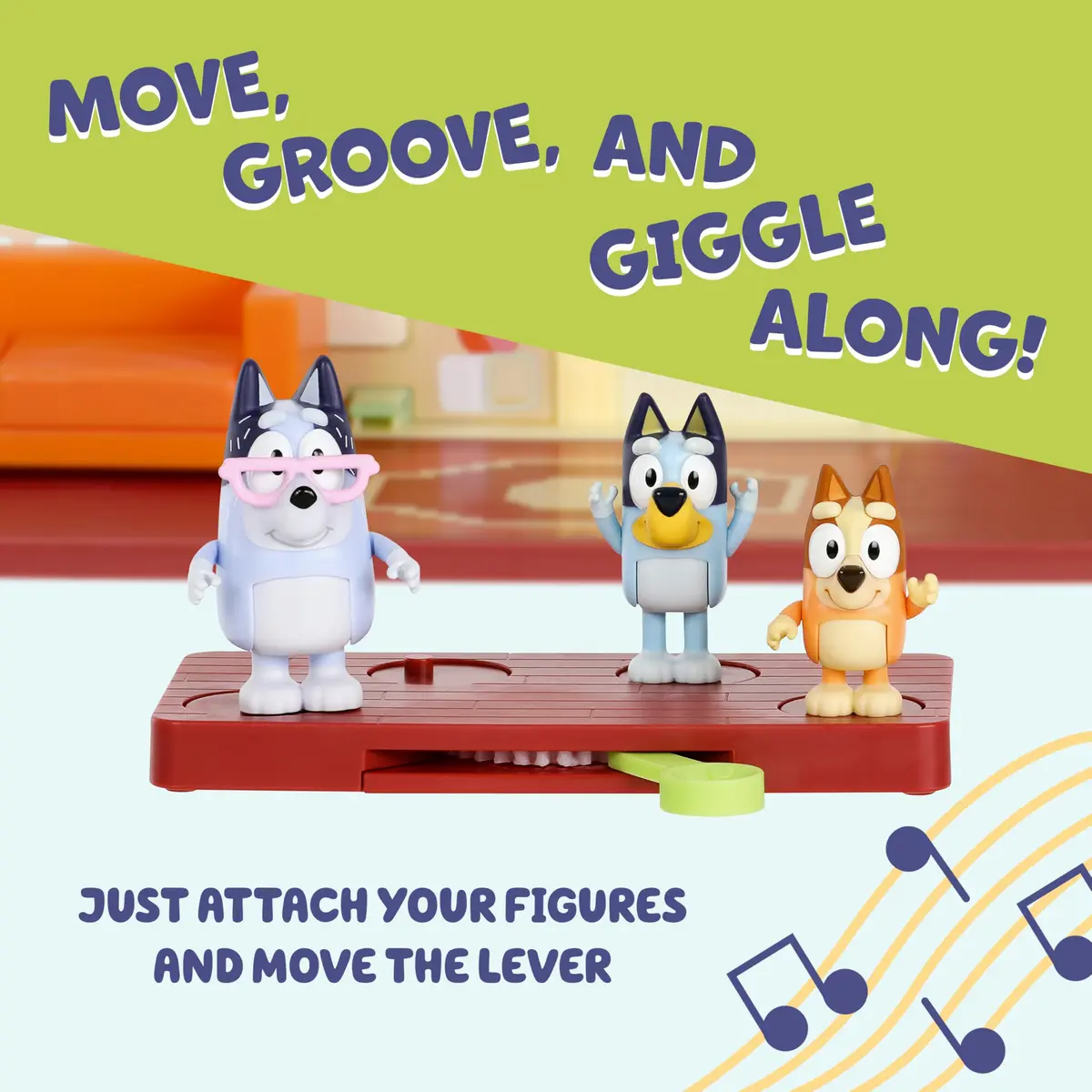 Bluey XL House Playset with Lights, Sounds & Dance Floor | Interactive Toy for Kids Ages 3+ - view 6