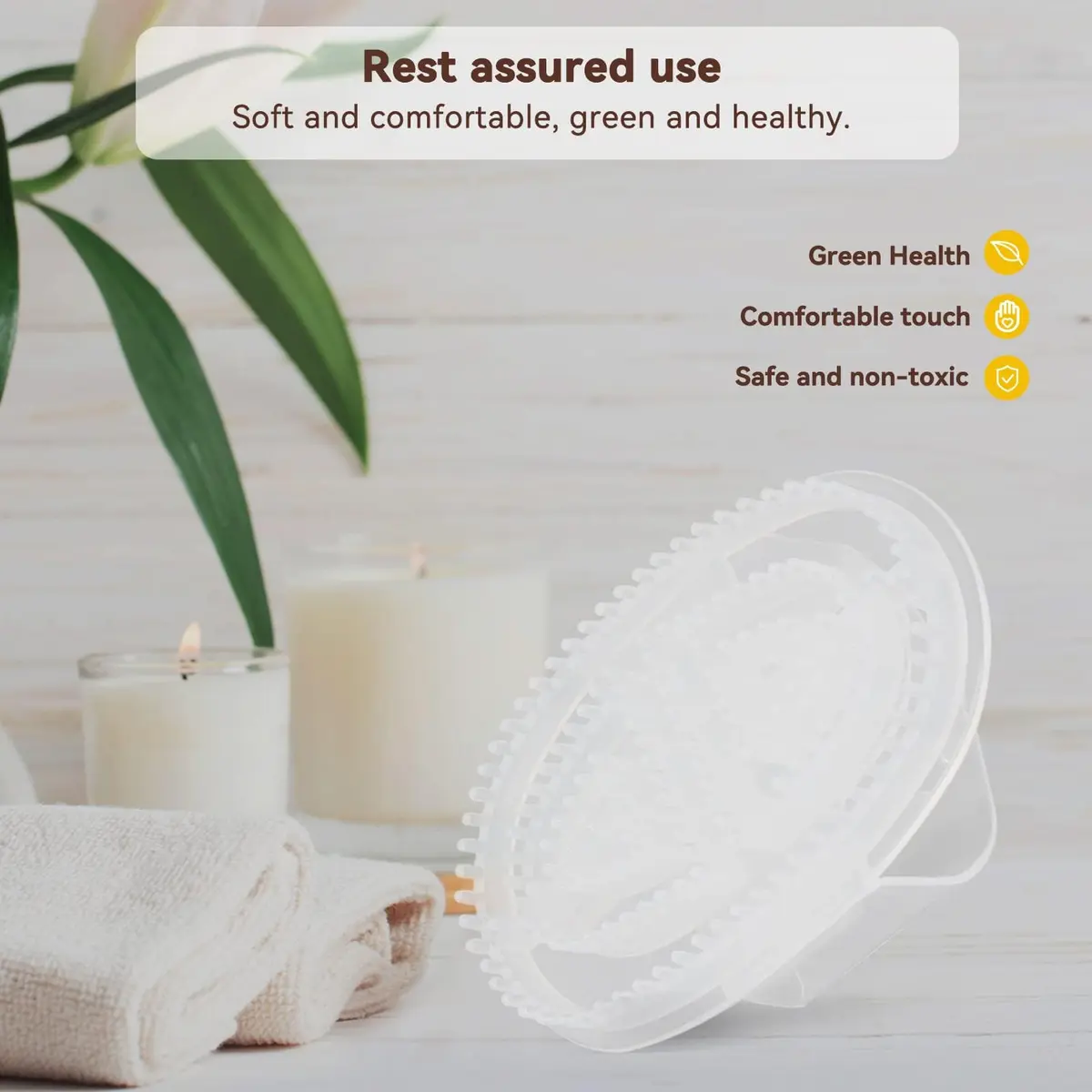 Agatige Meridian Massage Brush 14cm (5.5in) | Relieves Soreness & Fatigue - view 3
