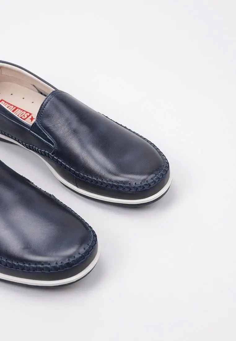 PIKOLINOS Marbella Loafers Men | Leather | Removable Insole | Blue - view 2